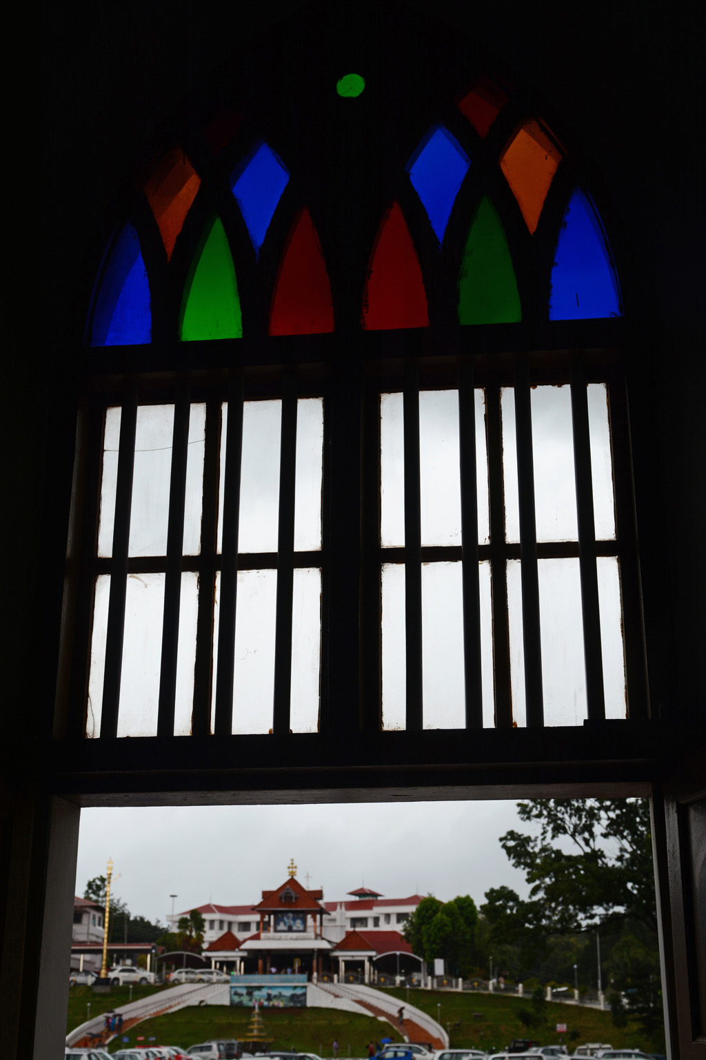 Various embellishments at Bharanganam Church